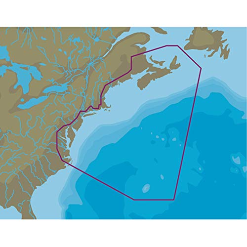 C-Map M-NA-D062-MS 4D Marine Chart Nova Scotia to Chesapeake Bay