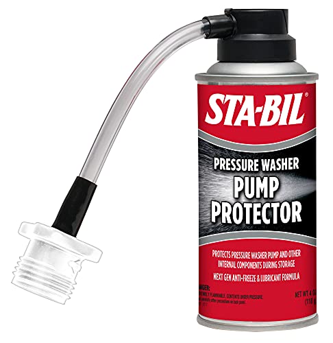 Sta-Bil 22007 Pressure Washer Pump Protector 4 oz Winterizer Storage Treatment