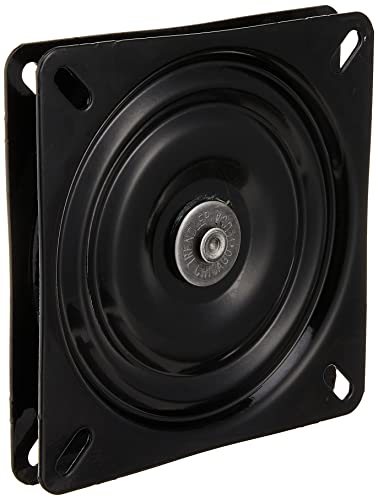 Swivl-Eze 17720 Black Powder Coated Seat Swivel 0-Degree Flat Mount
