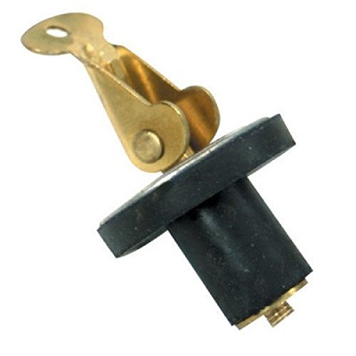 Whitecap Industries S-5056C Brass Baitwell Plug 5/8 Inch
