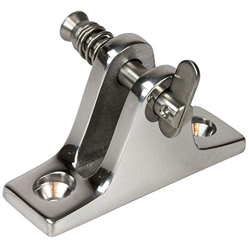 Sea-Dog Line 270235-1 Angled Deck Hinge with Removable Pin