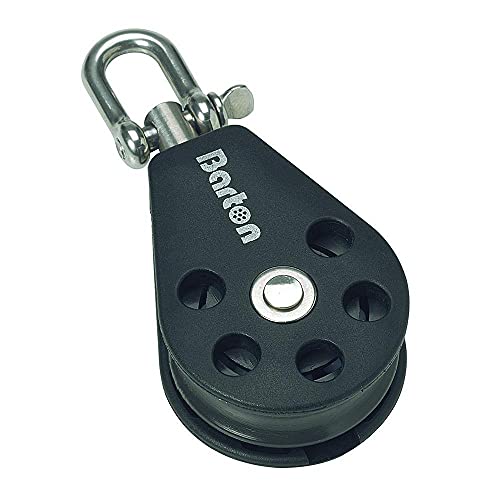 Barton Marine N01 130 Size 1 Single Swivel Block with Becket