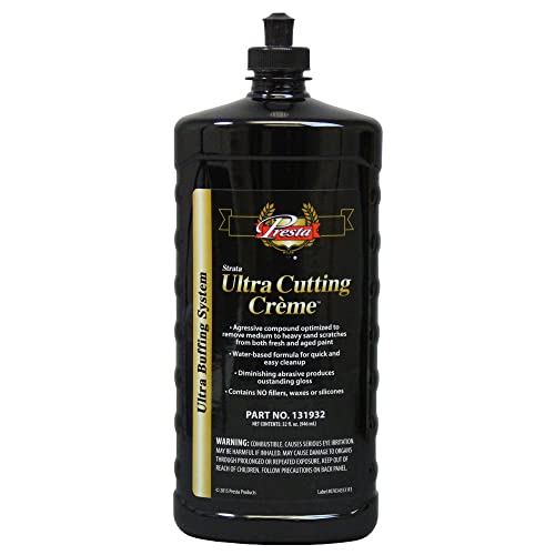 Presta 131932 Ultra Cutting Creme 32 oz Bottle Compound