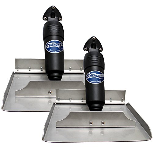 Bennett BOLT1812 18x12 Electric Trim Tab System for 17-28' Boats