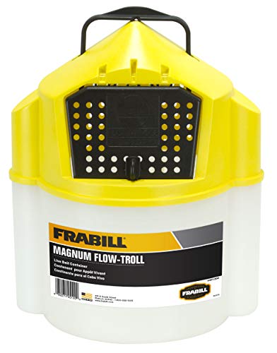 Frabill 451200 Magnum Flow Troll 10 Quart Minnow Bucket