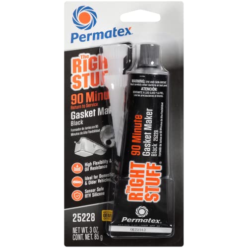 Permatex 25228 The Right Stuff 90 Minute Gasket Maker Black 3oz