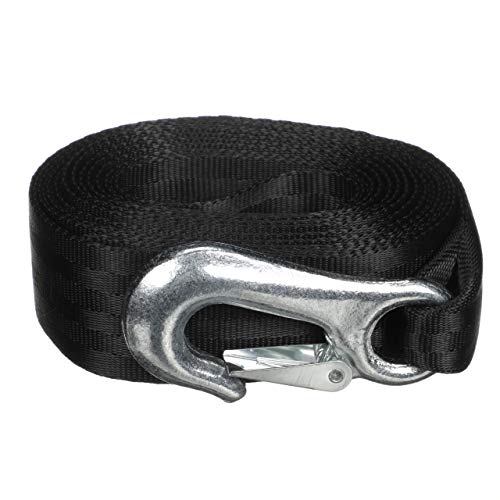 Attwood Marine 111477 Winch Strap 2" x 20' with Forged Snap Hook