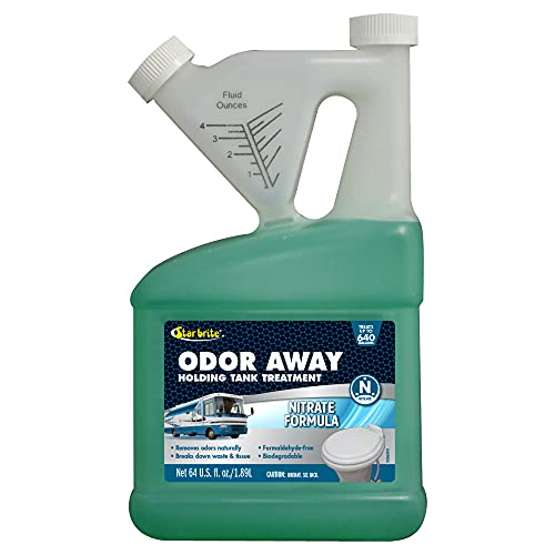 Star brite 076364 Odor Away Holding Tank Treatment 64 Oz Nitrate Formula