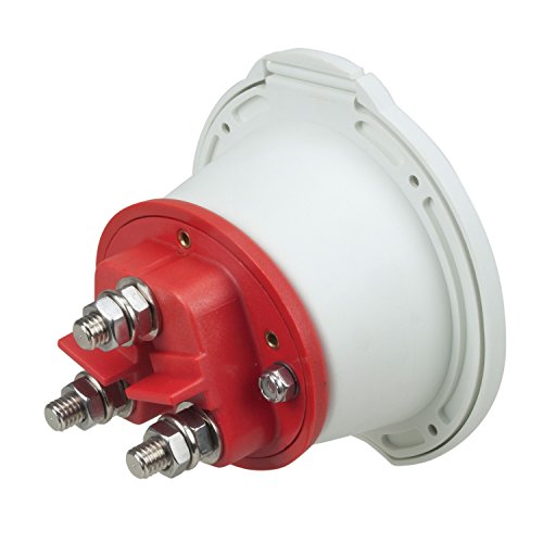 Perko 8521DPC Compact Dual Battery Selector Switch with Cup Mount