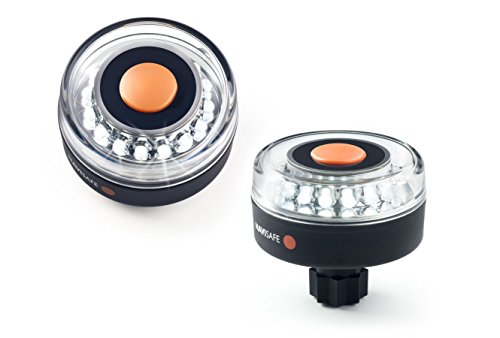 Navisafe 055-1 Navilight All-White 5 Mode 360° Navigation Light 2NM with RAILBLAZA Base