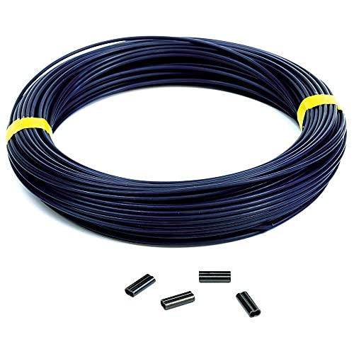 Tigress 88670 Black Monofilament Rigging Line 100' 400 lb Test