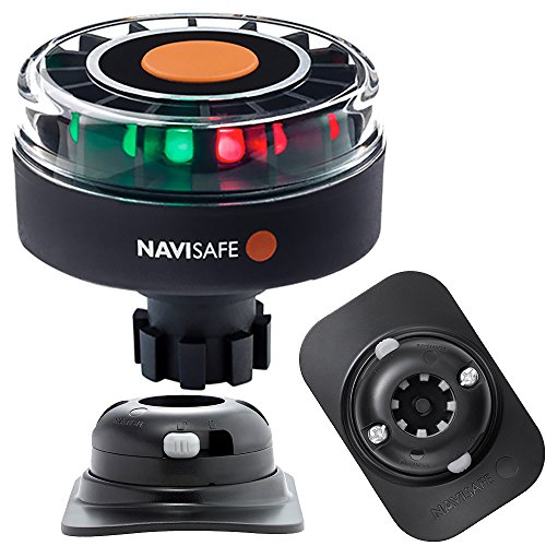 Navisafe 342KIT2 Navilight Tricolor 2NM Navigation Light Kit with RIB Mount
