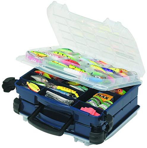 Plano 395210 Double Sided Tackle Organizer with Retractable Handle