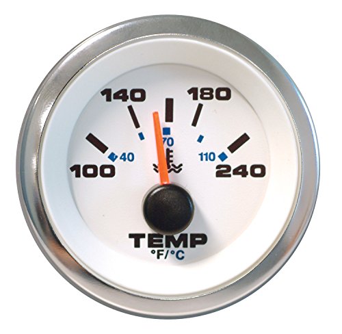 Sierra 62540P Water Temperature, White Premier Pro 2"