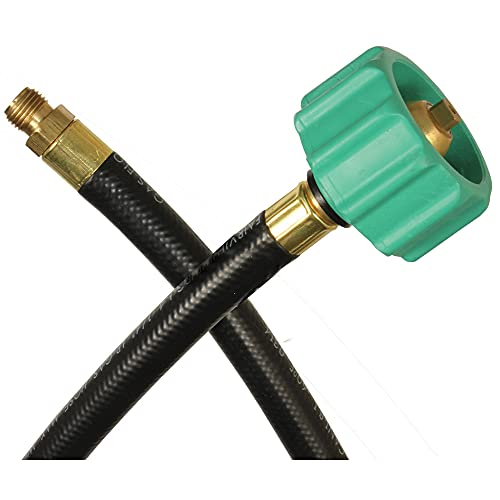 Picture of JR Products 0731545 LP Gas Pigtail Hose to MPT Hoses - 15 QCC1 1/4