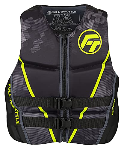 Full Throttle 142500-400-040-22 Rapid Dry Flex-Back Life Jacket Large