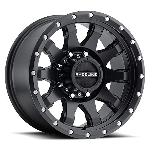 Raceline Wheels 934B-78550-00 Clutch Matte Black Wheel 17x8.5 5x127 0mm Offset