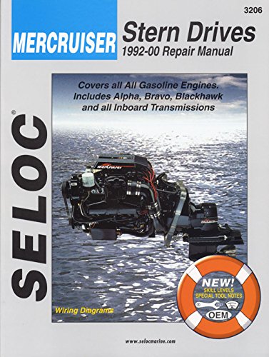 Sierra 18-03206 Seloc Repair Manual MerCruiser Stern Drives 1992-2000