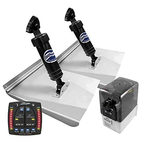 Bennett M120ATP Hydraulic Sport Trim Tab System with Auto Trim Pro 10x12