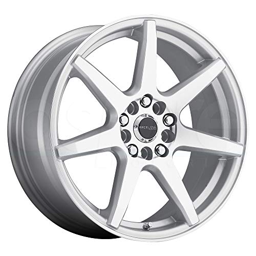 Picture of Raceline Wheels 131S-77592+20 Evo Silver 17x7.5 5x108/5x114.3 Wheel 20mm Offset
