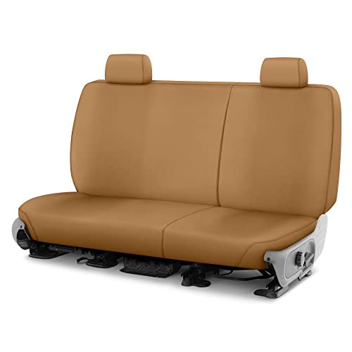 Picture of Covercraft SS7500PCTN Polycotton Seatsaver Custom Third Row Seat Cover - Tan