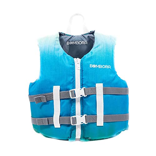Bombora BVT-TDL-Y Youth Life Vest 50-90 lbs USCG Type III PFD Tidal
