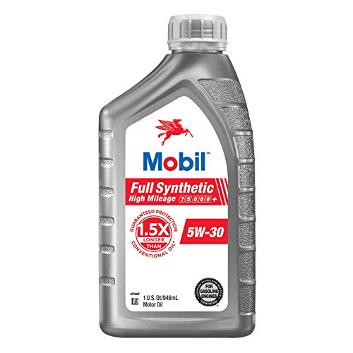 Picture of Mobil 125201 Full Synthetic High Mileage Motor Oil 5W-30 1 Quart