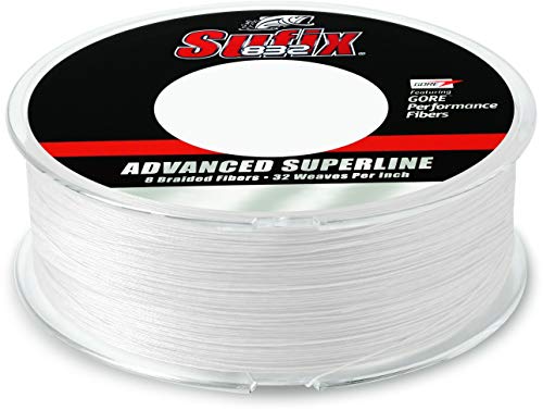 Sufix 660-210GH 832 Advanced Superline Braided Fishing Line 10lb Ghost 600 Yards