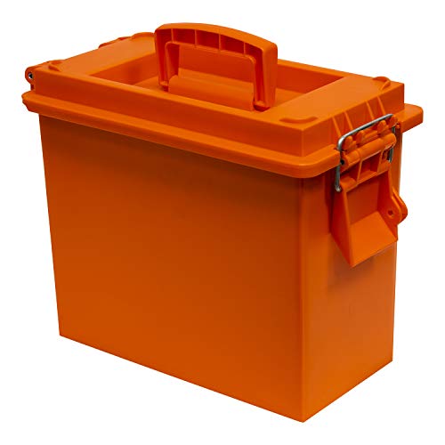 Wise Seating 5602115 Utility Dry Box Tall Orange Waterproof Storage