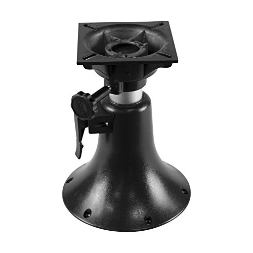 Wise Seating 8WD1500 Adjustable Aluminum Bell Pedestal 13-18 Inch with Standard Mount