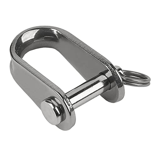 Schaefer Marine 93-21 Stamped D Shackle 1/4 Inch