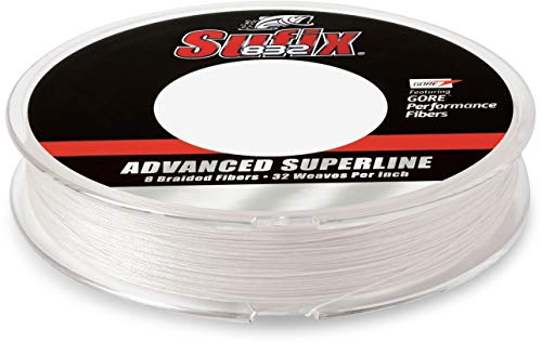 Sufix 660-108GH Advanced Superline 832 Braid 8lb Test Ghost 300 Yards
