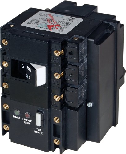 Blue Sea Systems 3104 ELCI Main Circuit Breaker 50A 120/240V