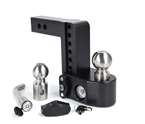 Picture of Weigh Safe WS6-2-KA-CER-BLA Drop Hitch with Built-In Scale Shank - 6 2