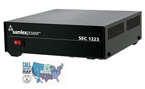Samlex SEC-1223 23A 13.8V Switching Power Supply for Ham Radio