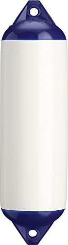 Polyform 82633511 F-4 Commercial Grade Boat Fender White 8.5 x 40.5 Inch