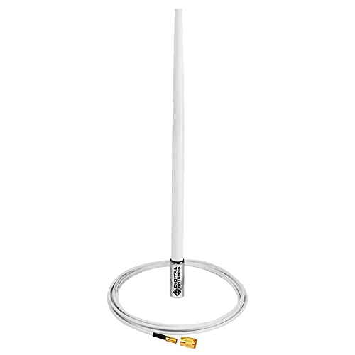 Digital Antenna 594-MW 4' Marine VHF/AIS Antenna 4.5dBi with 15' Cable White