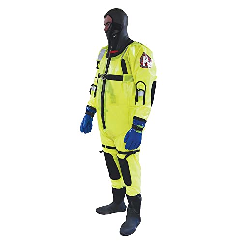 First Watch RS-1002-HV-U Ice Rescue Suit Hi-Vis Yellow Universal