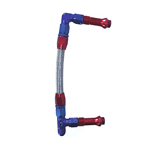 SPEEDFX 575108 Dual Inlet Fuel Line Kit for Holley Ultra HP Carburetors