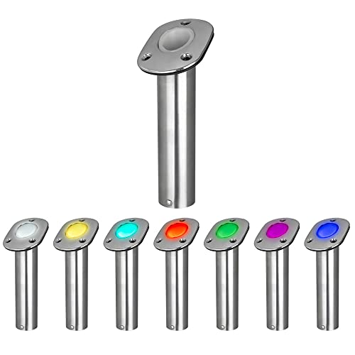 Sea-Dog Line 325181-3 LED RGB Rod Holder with Tube Insert