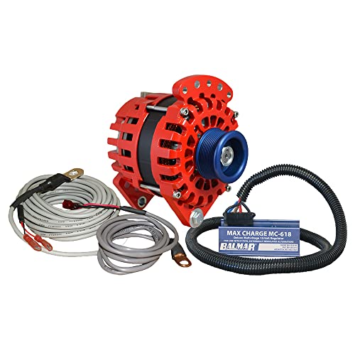 Balmar XT-CR-170-J10-KIT 170 Amp 12V High Output Alternator Kit Dual Foot Saddle Mount
