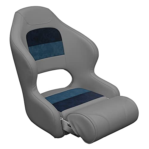 Wise Seating 8WD3315-1011 Deluxe Pontoon Bucket Seat with High Impact Frame