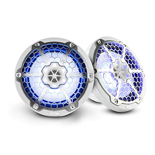 Picture of DS18 NXL-8M/WH 8-Inch 2-Way Marine Speakers 125W RMS White