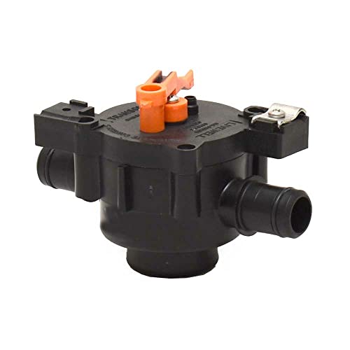 Flow Rite MV-13-FN01 System 3 Livewell Control Valve with 3/4 Inch Qwik-Lok Front Entry