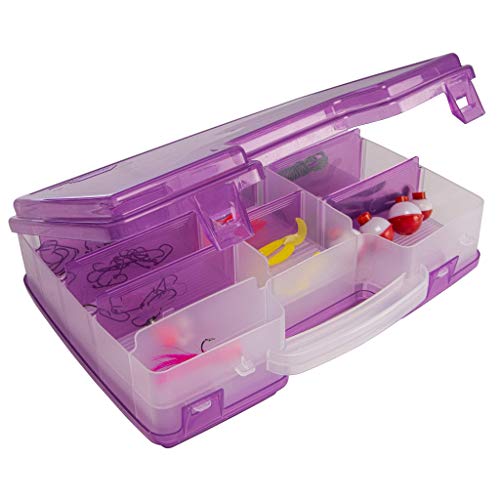 Plano PLAMS7152 Lets Fish Satchel Tackle Box, Includes 70 Piece Starter Tackle Kit