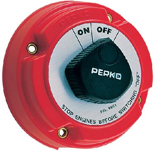 Fultyme RV 590-3017 Main Battery Disconnect Switch 250A Continuous