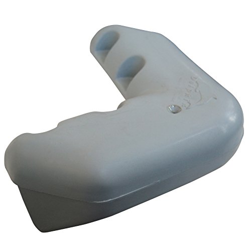 Dock Edge DE1057GF Corner Bumper with Hardware Grey