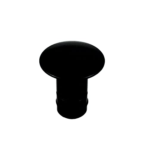 Bob's Machine 311-000002BK DeckPlugs Pedestal Seat Plug 0.75 Inch Black
