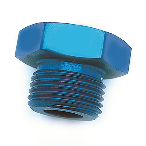 SPEEDFX 560814 -8AN Blue Anodized Aluminum O-Ring Port Plug
