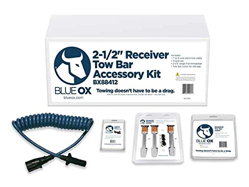 Blue Ox BX88412 Tow Bar Accessory Kit for 2.5" Receiver